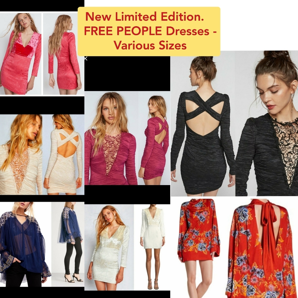 New FREE PEOPLE crochet oversize sweater crop top - Picture 8 of 10